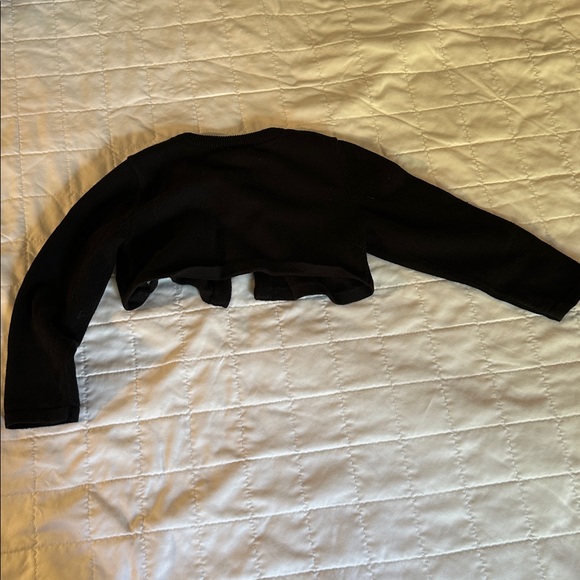 H&M Black Sweater with Bow Accent - Picture 4 of 6